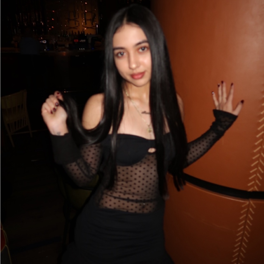 black mini outcast dress - Picture 3 of 4